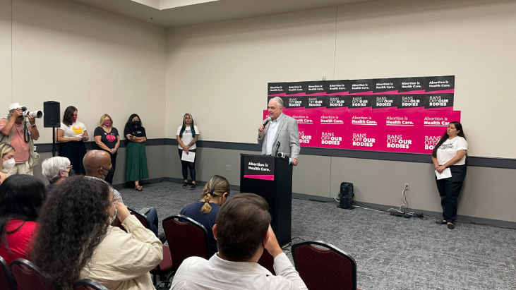 Gov. Sisolak joins Planned Parenthood, activists to speak out against Supreme Court overturning Roe v. Wade
